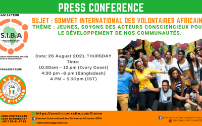Ivory Coast Event Banner for Press Conference English